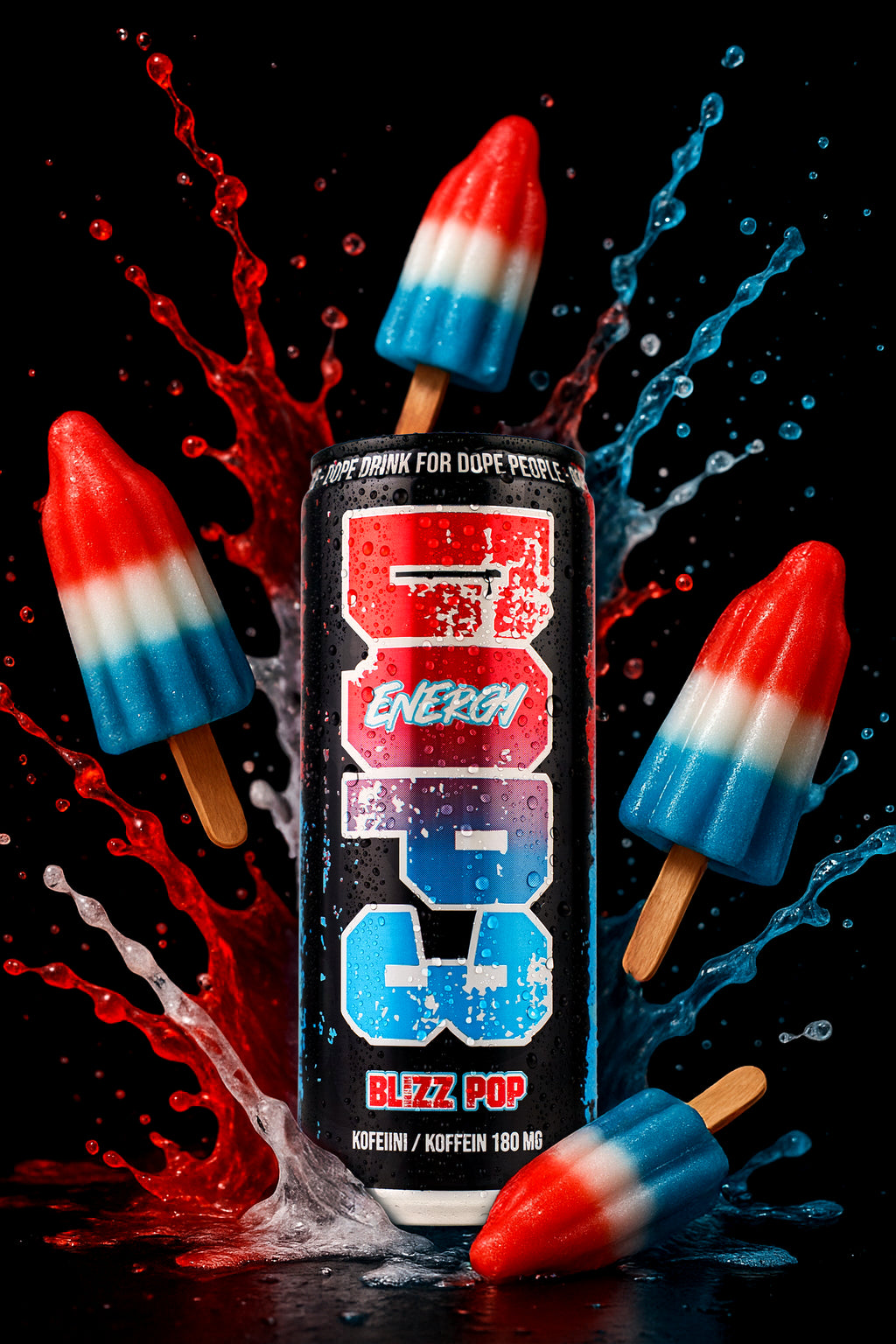 DOP3 ENERGY DRINK BLIZZ POP