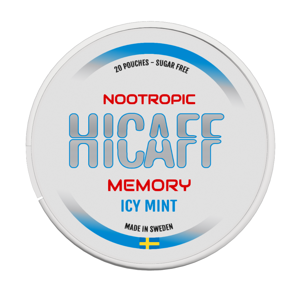 Hicaff Memory Icy Mint Nootropic Focus