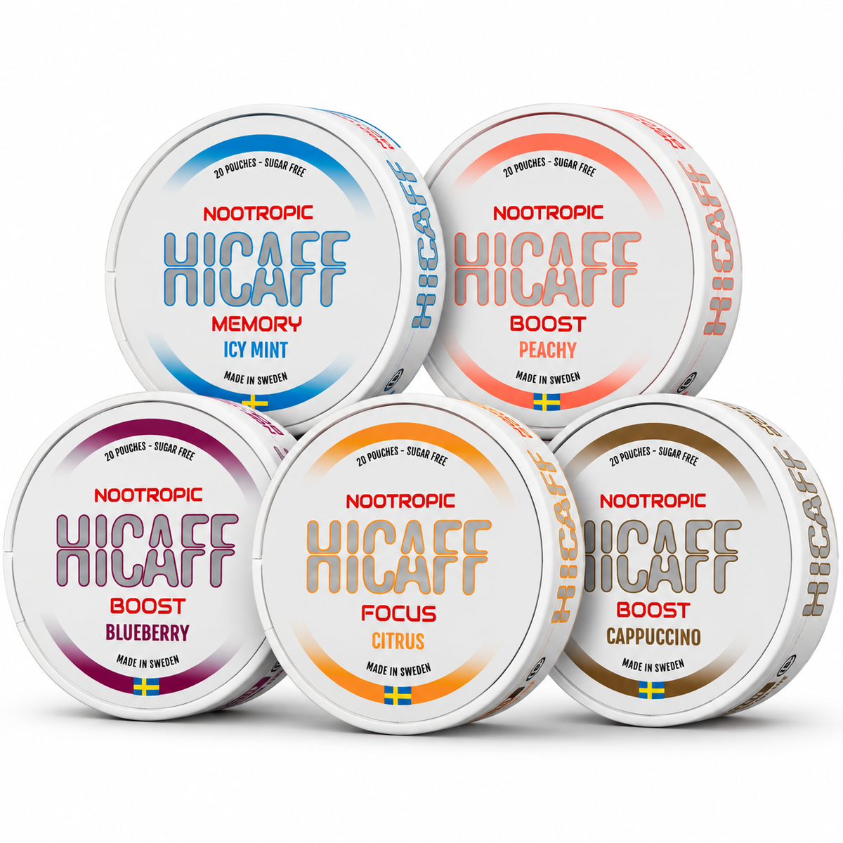 HICAFF Nootropic 5-Pack Bundle – Kaikki Maut